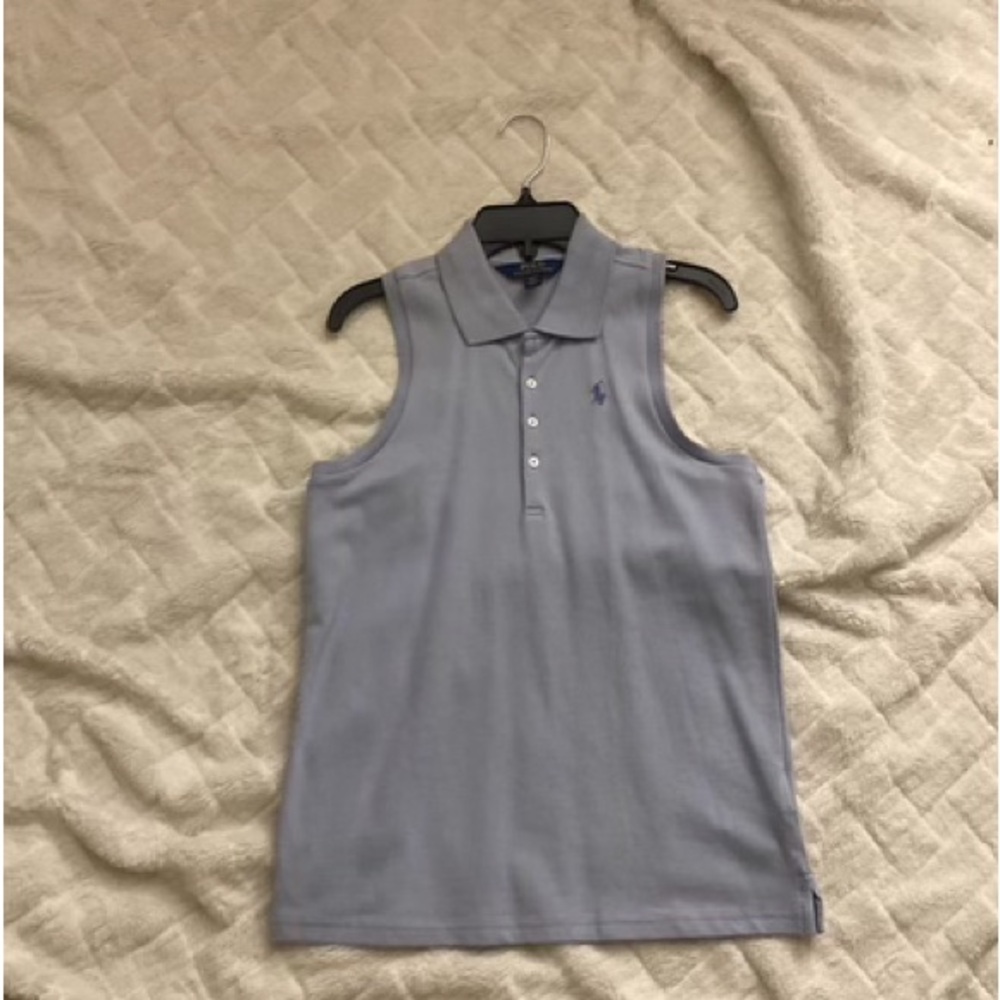 Baby blue school shirt for school girl